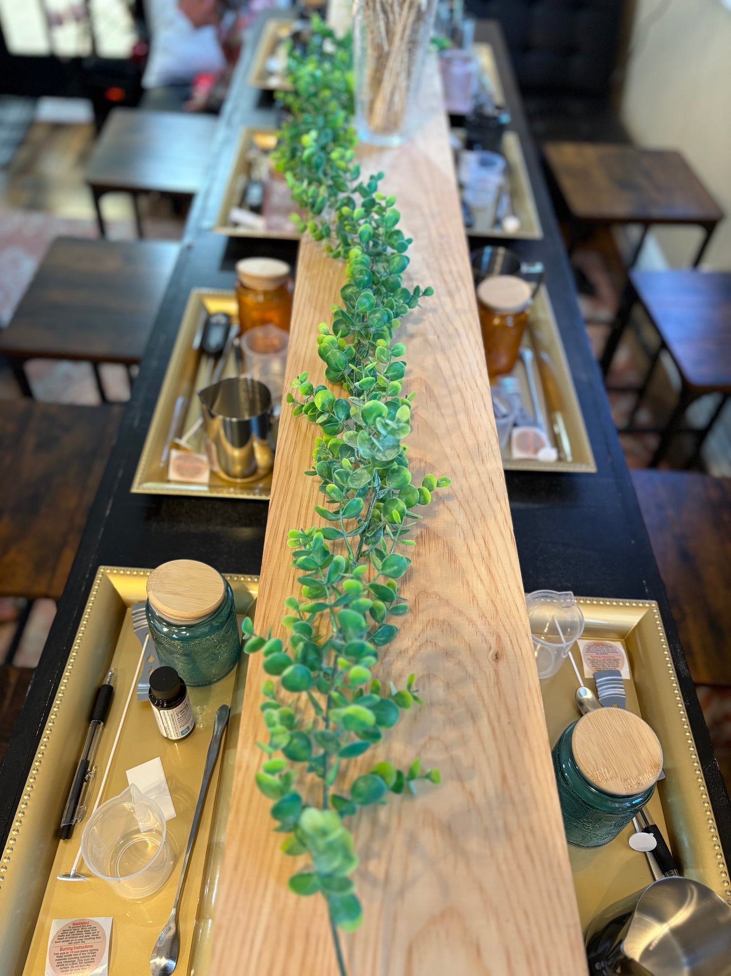 Candle Bar Reservation: Sip & Savor