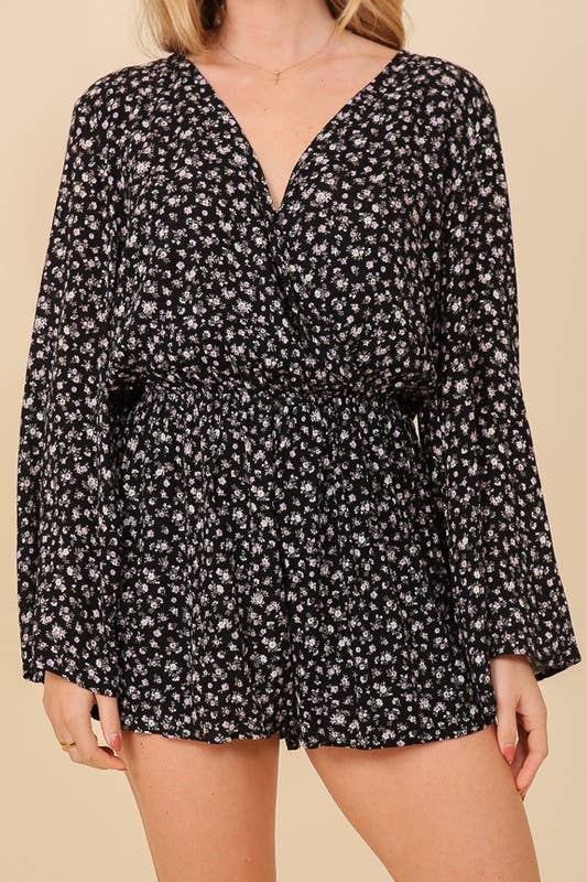 Boho Print Romper