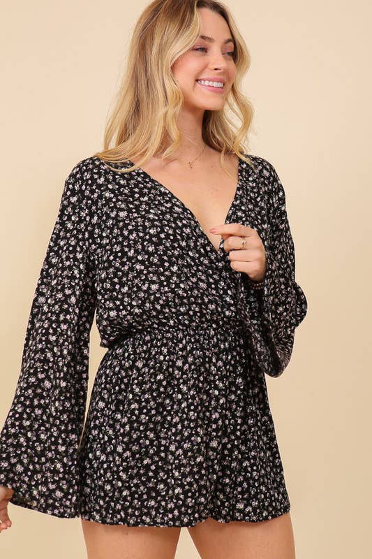 Boho Print Romper