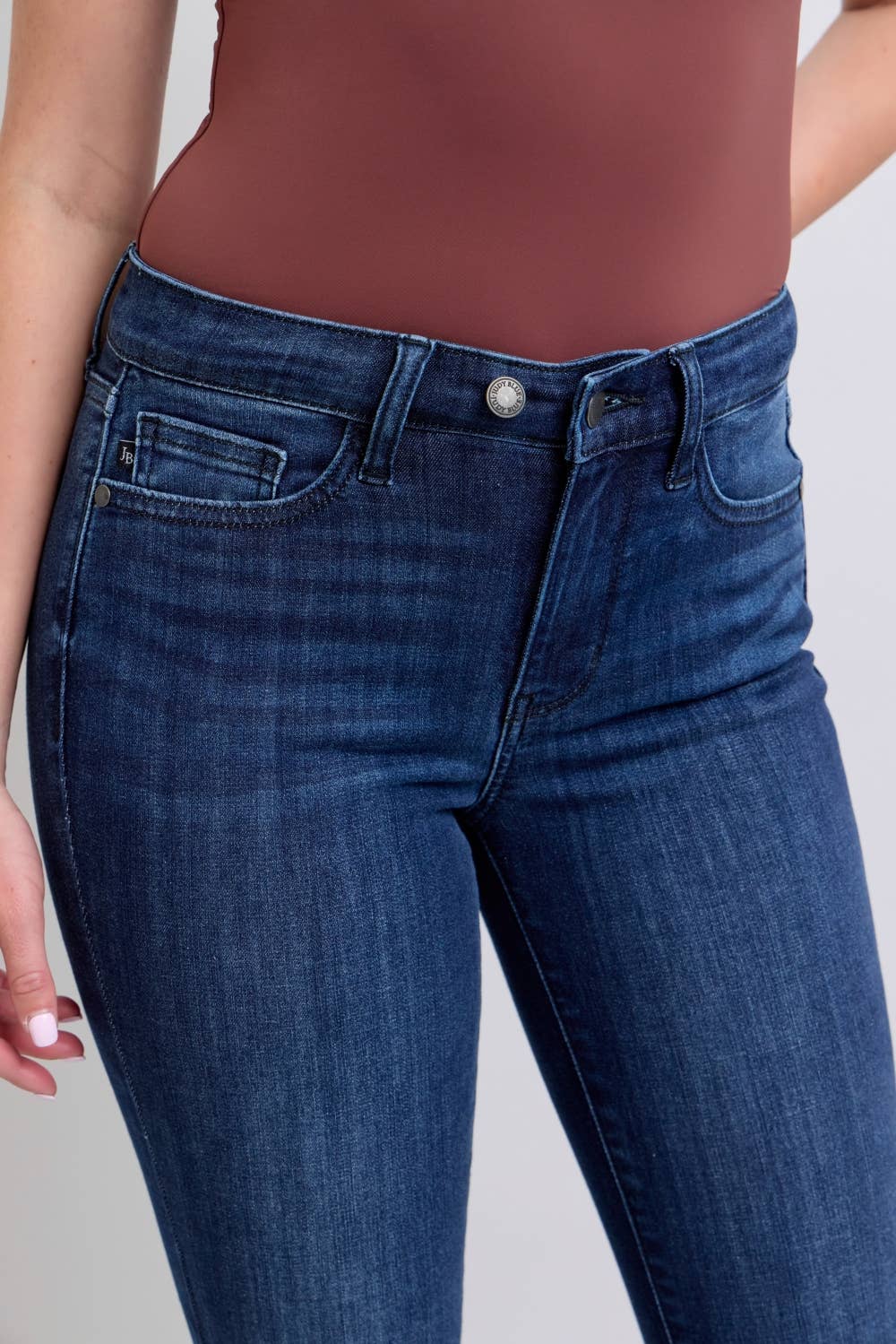 JB- MR Skinny w raw hem