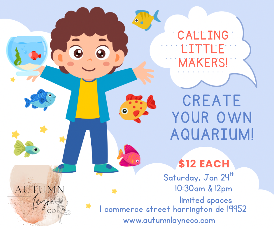 🐠 Little Makers: Aquarium Day 🐠