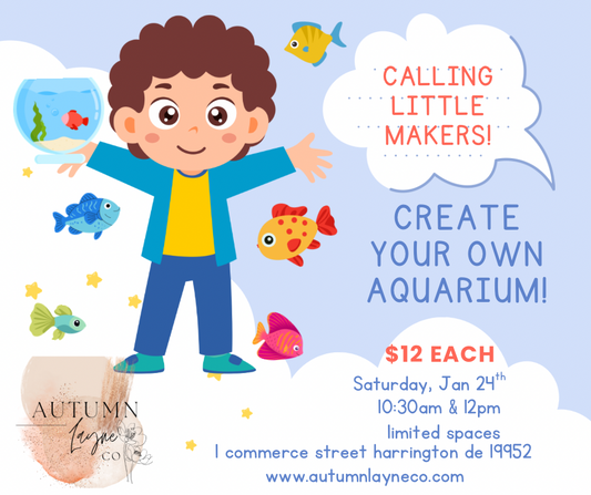 🐠 Little Makers: Aquarium Day 🐠