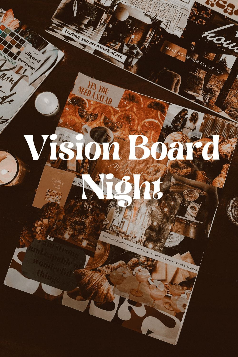 2026 Vision Board Night 🌙💞