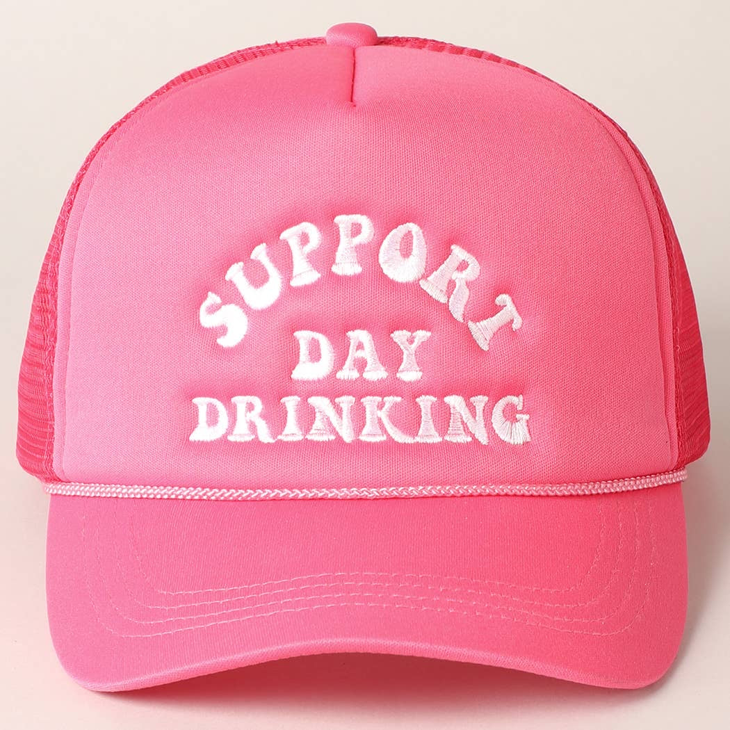 SUPPORT DAY DRINKING hat