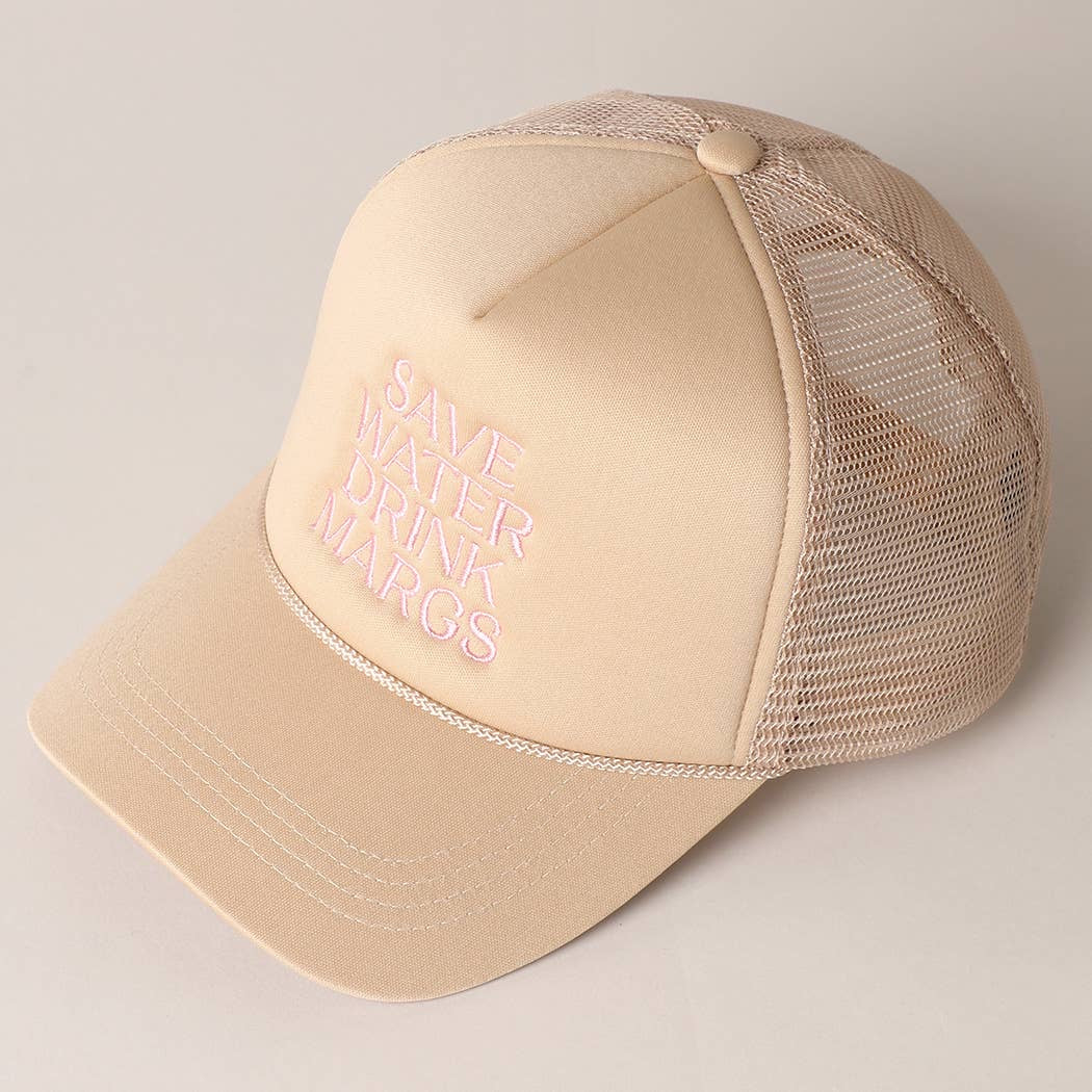 SAVE WATER DRINK MARGS HAT