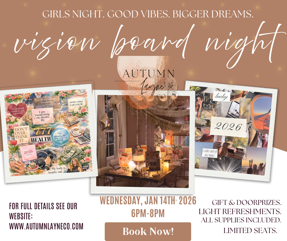 2026 Vision Board Night 🌙💞