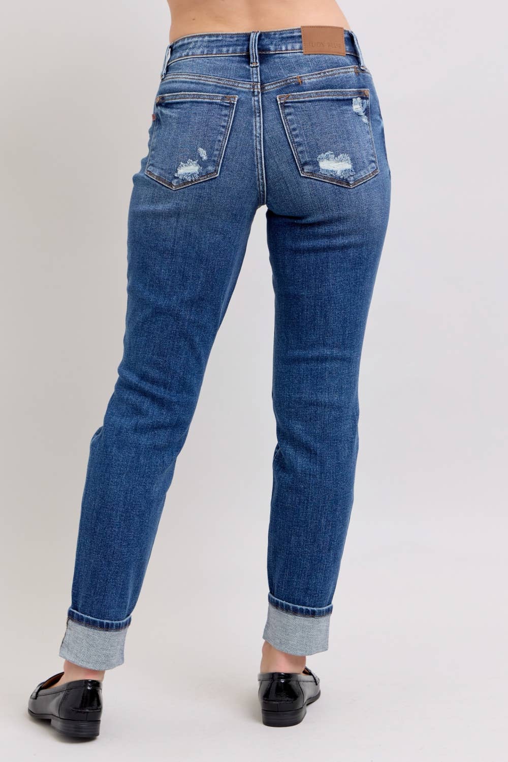 JB- MR BF Fit w/Destroy, Yoke PK & Faux Selvedge Cuff